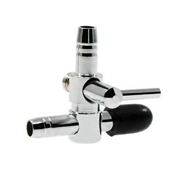 Waycreat 8 Pieces One-Way Aquarium Air Flow Control Lever Valve Distributor Splitter Pump Accessories Set for Fish Tank