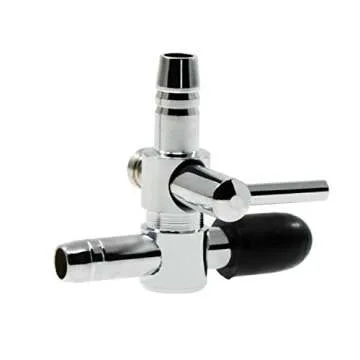 Waycreat 8 Pieces One-Way Aquarium Air Flow Control Lever Valve Distributor Splitter Pump Accessories Set for Fish Tank