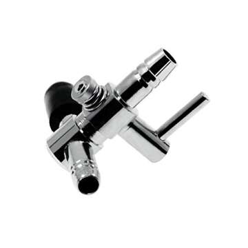 Waycreat 8 Pieces One-Way Aquarium Air Flow Control Lever Valve Distributor Splitter Pump Accessories Set for Fish Tank