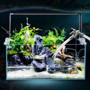 Waycreat 8 Pieces One-Way Aquarium Air Flow Control Lever Valve Distributor Splitter Pump Accessories Set for Fish Tank