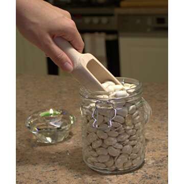 Traditional Wooden Spoons Sets (4, Set 1x6 3/4"|1x4"|1x3"|1x2 3/8")