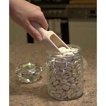 Traditional Wooden Spoons Sets (4, Set 1x6 3/4"|1x4"|1x3"|1x2 3/8")