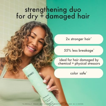 Amika The Kure Strength Repair Shampoo 275ml for All Hair Types