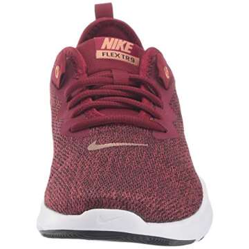 Nike Women's Flex Trainer 9 Cross, Team Red/Metallic Copper-Black-White, 10 Regular US