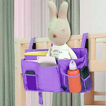 Versatile Sugaroom Bedside Storage Caddy for Clutter-Free Living