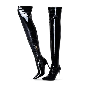 Elisabet Tang Thigh High Boots - Stylish Over-the-Knee Stiletto Heels for Women