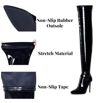 Elisabet Tang Thigh High Boots for Women Stylish Comfortable