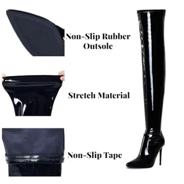 Elisabet Tang Thigh High Boots for Women Stylish Comfortable