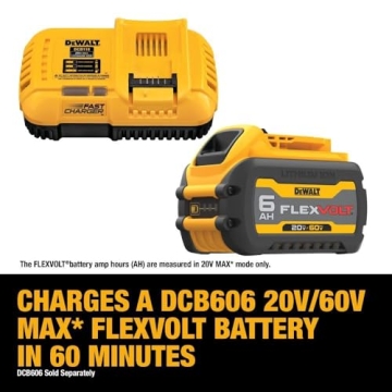 DEWALT 20V MAX Battery Charger, Fast and Efficient