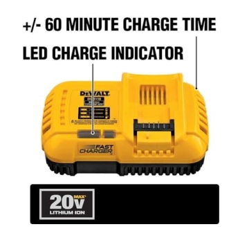 DEWALT 20V MAX Battery Charger, Fast and Efficient