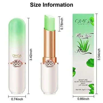 BINGBRUSH Peach Color Changing Lipstick for Women