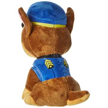 TY 41208 Paw Patrol Chase Plush Toy with Glitter Eyes - Perfect for Kids!