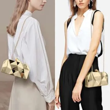 Ladies Vintage Clutch Purse Cocktail Wedding Evening Bag