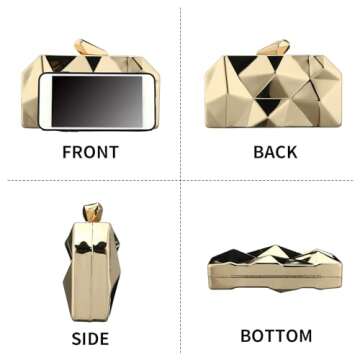 Ladies Vintage Clutch Purse Cocktail Wedding Evening Bag