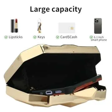 Ladies Vintage Clutch Purse Cocktail Wedding Evening Bag