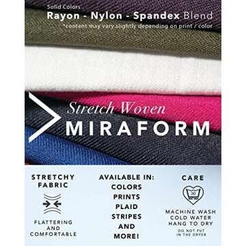 Rekucci Women's Ease Into Comfort Above The Knee Stretch Pencil Skirt (Small, Mauve)