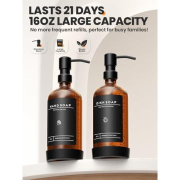 Luxury Kitchen Soap Dispenser Set - Exquisite Design & Functionality