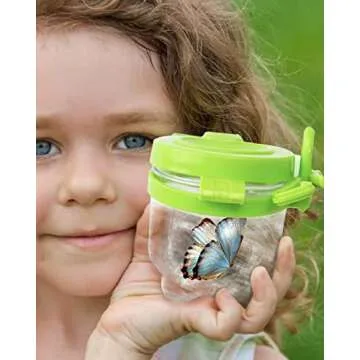 STEAM Life Bug Catcher Kit for Kids, Bug Catching Kit Includes Butterfly Net, Bug Observation Capsule and Magnifying Glass, Bug Collection Kit, Bug Net for Kids, Butterfly Kit for Kids 3 4 5 6 7