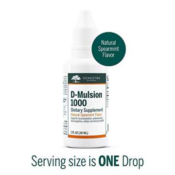 Genestra D-Mulsion 1000 Liquid Vitamin D Supplement