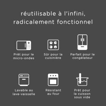 Stasher Eco-Friendly Clear Sandwich Bag - Durable and Versatile