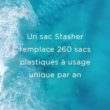 Stasher Eco-Friendly Clear Sandwich Bag - Durable and Versatile