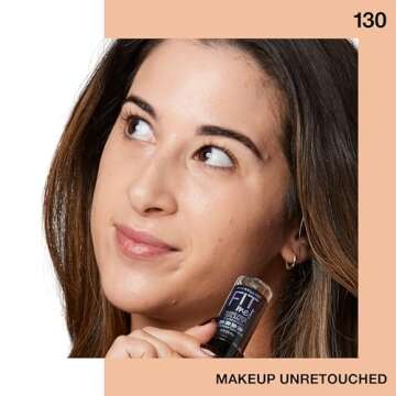 Maybelline Fit Me Shine-Free + Balance Foundation Stick, Multi-Use Face Makeup and Contour Stick For Natural, Matte Coverage, Buff Beige, 1 Count