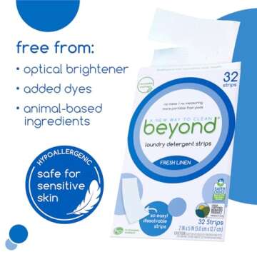 Beyond Laundry Strips - Eco-friendly, Hypoallergenic Solutions