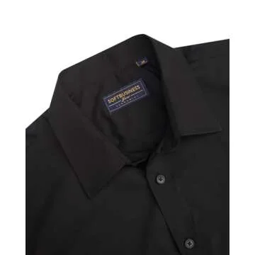 Stylish Stain Resistant Short Sleeve Dress Shirt