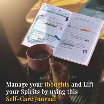 5 MINUTES A DAY Mental Health Journal, Anxiety & Guided Journal for Women, 91 Days Self-Care Journal...