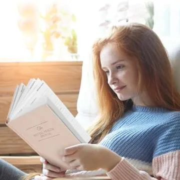 5 MINUTES A DAY Mental Health Journal, Anxiety & Guided Journal for Women, 91 Days Self-Care Journal to Practice Positive Thinking, ADHD Planner with Mood Tracker (A5 Size)-Pink