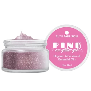 Princess Pink Face Body Glitter Gel | Eco-Friendly Shimmer