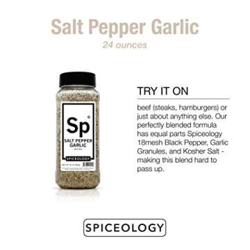 Salty, Garlicky Goodness - Spiceology SPG Seasoning Blend
