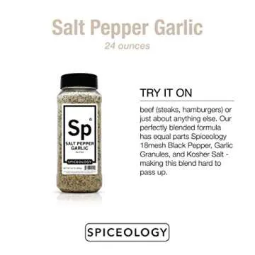 Salty, Garlicky Goodness - Spiceology SPG Seasoning Blend