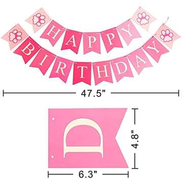 Complete Dog Birthday Party Set with Cute Accessories