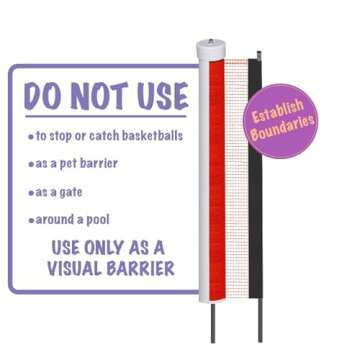 Kidkusion 25' Retractable Driveway Guard - Safe & Reliable