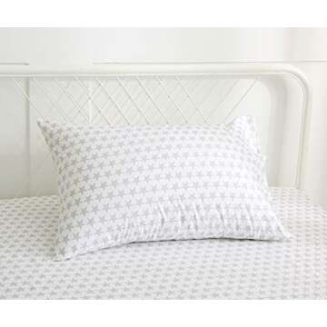 Vonty Kids Star Bedding Set Soft Microfiber Twin Sheets