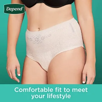 Depend Women's Incontinence Underwear for Maximum Protection