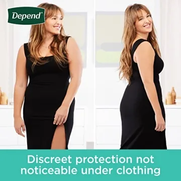 Depend Women's Incontinence Underwear for Maximum Protection