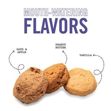 Three Dog Bakery Mutt Trio Soft Baked Cookies for Dogs 32oz