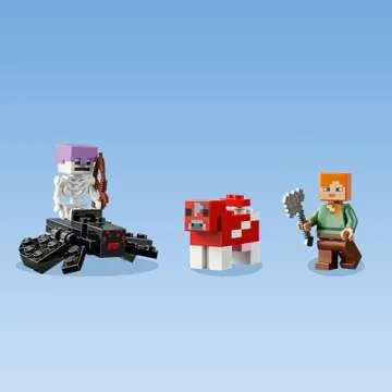 LEGO Minecraft Mushroom House Building Toy for Kids