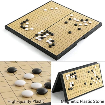 Luoyer 11 Inch Magnetic Go Game Set Portable Strategic Fun
