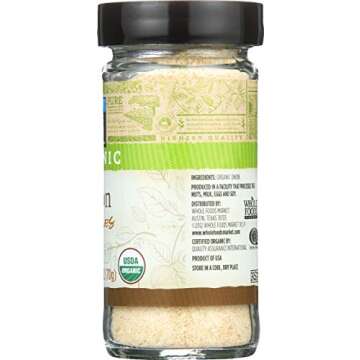365 by Whole Foods Market, Onion Granules Organic, 2.47 Ounce