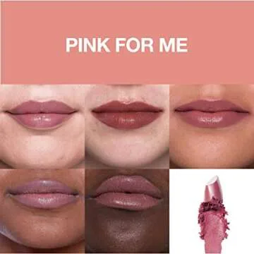 Maybelline Sensational Lipstick, Hydrating Color, Pink For Me