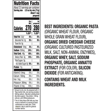 Annie's Organic Mac & Cheese with Aged Cheddar 6oz