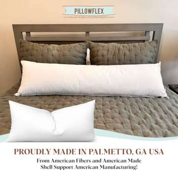 Ultra Soft Pillowflex 21x37 Pillow Insert for Shams