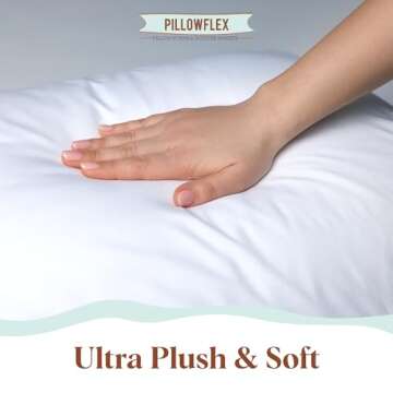 Ultra Soft Pillowflex 21x37 Pillow Insert for Shams
