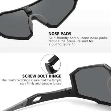 STORYCOAST Polarized Sunglasses for Men Women - UV400 Protection