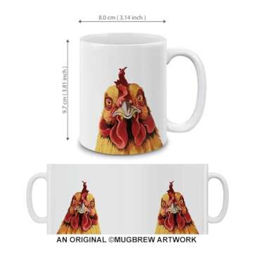 Cochin Chicken Ceramic Mug - Perfect Gift for Coffee Lovers