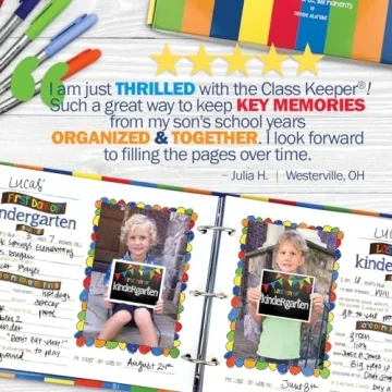 Class Keeper School Memory Book for Kids