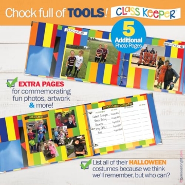 Class Keeper School Memory Book for Kids